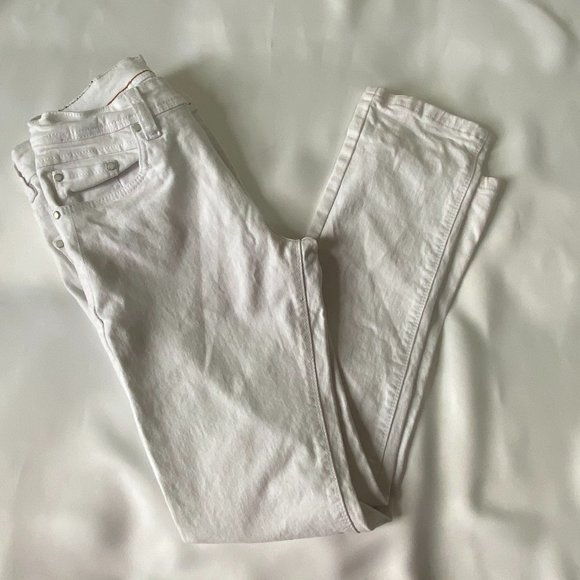 Bleecker & Mercer Kid's White Straight Leg Jean Size 32/32 (PRE-LOVED) - Picture 1 of 8